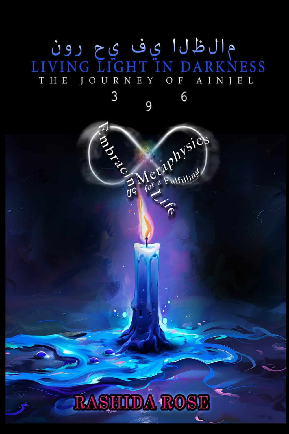 Living Light in Darkness: The Journey of Ainjel book cover by Rashida Rose